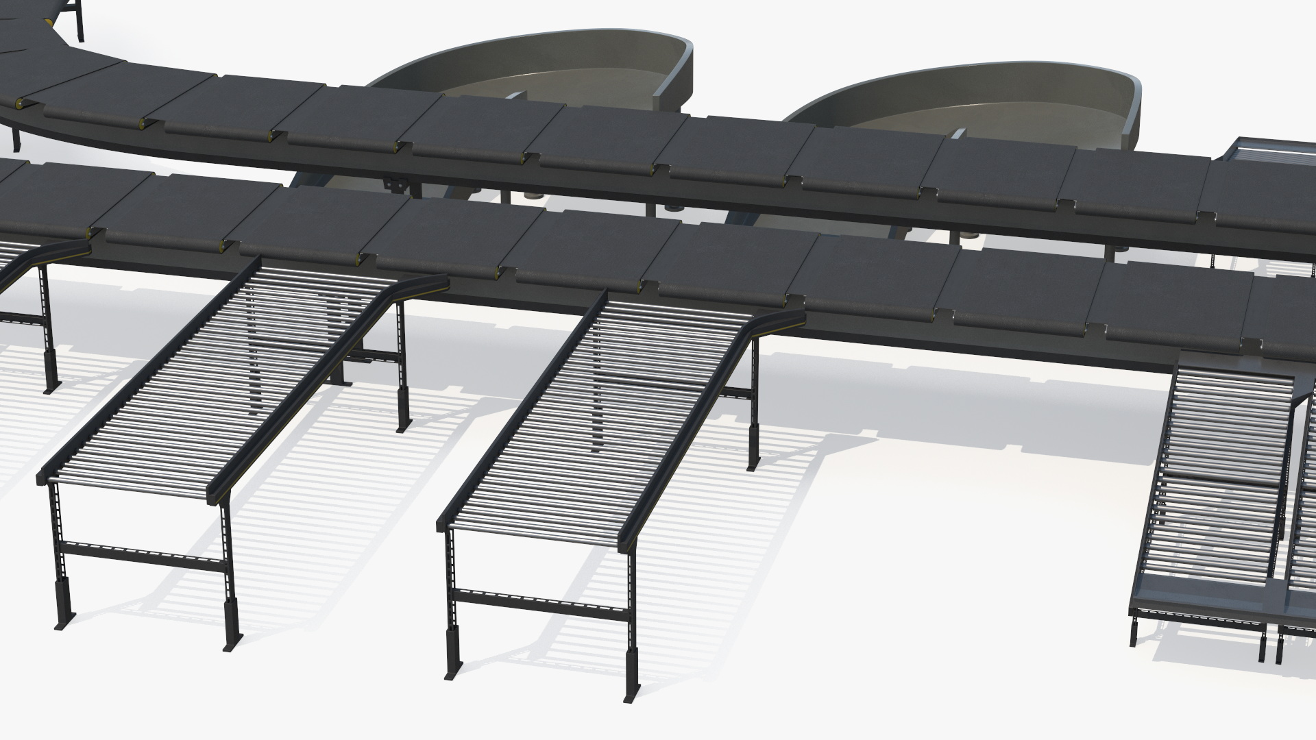 Cross Belt Sorter 3D