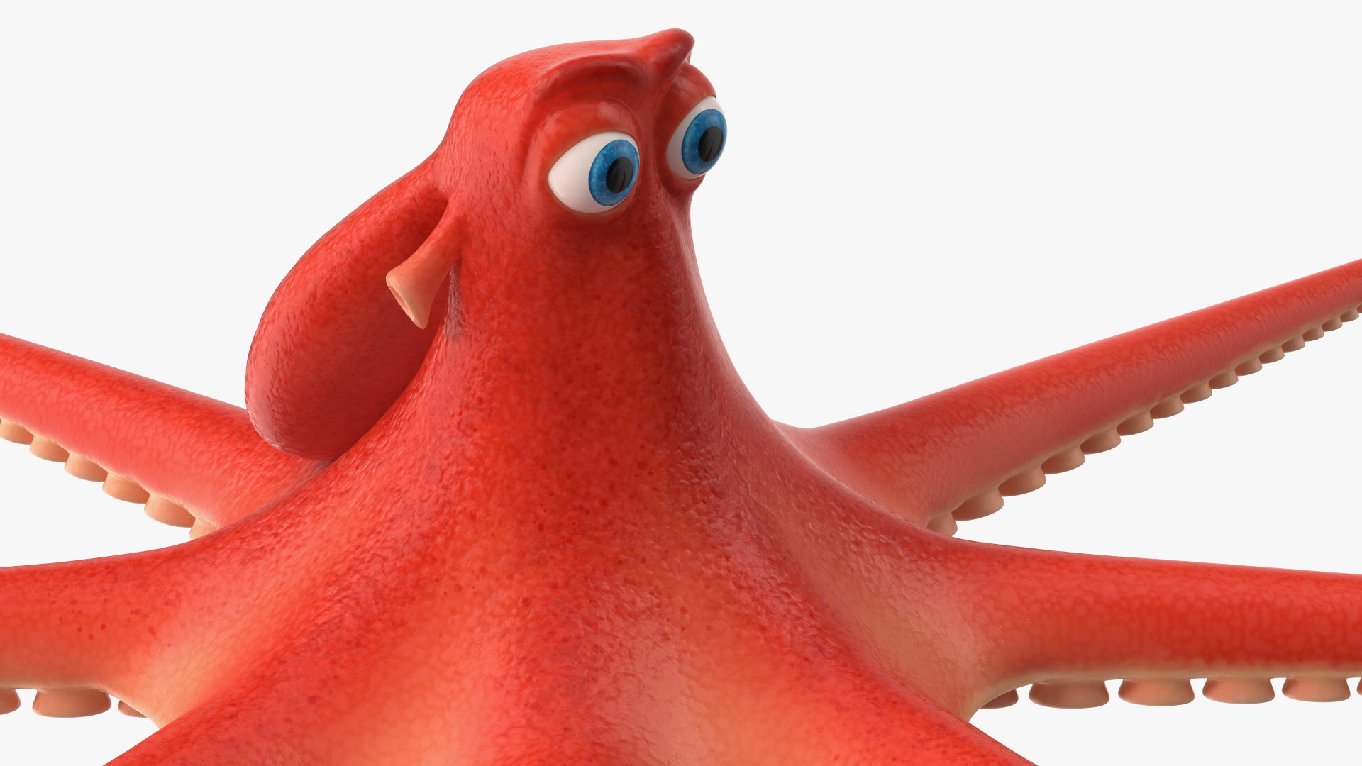 3D model Cartoon Character Octopus