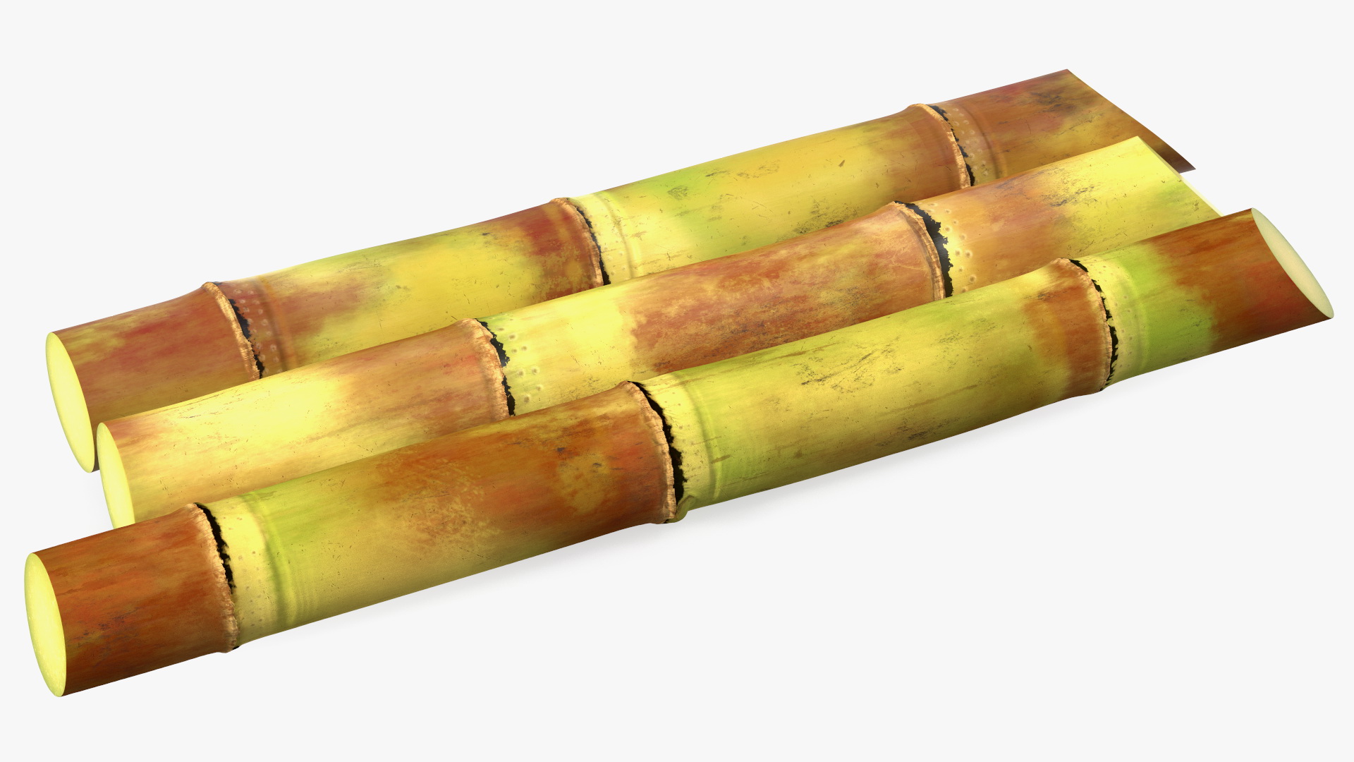 3D Sugarcane Sticks