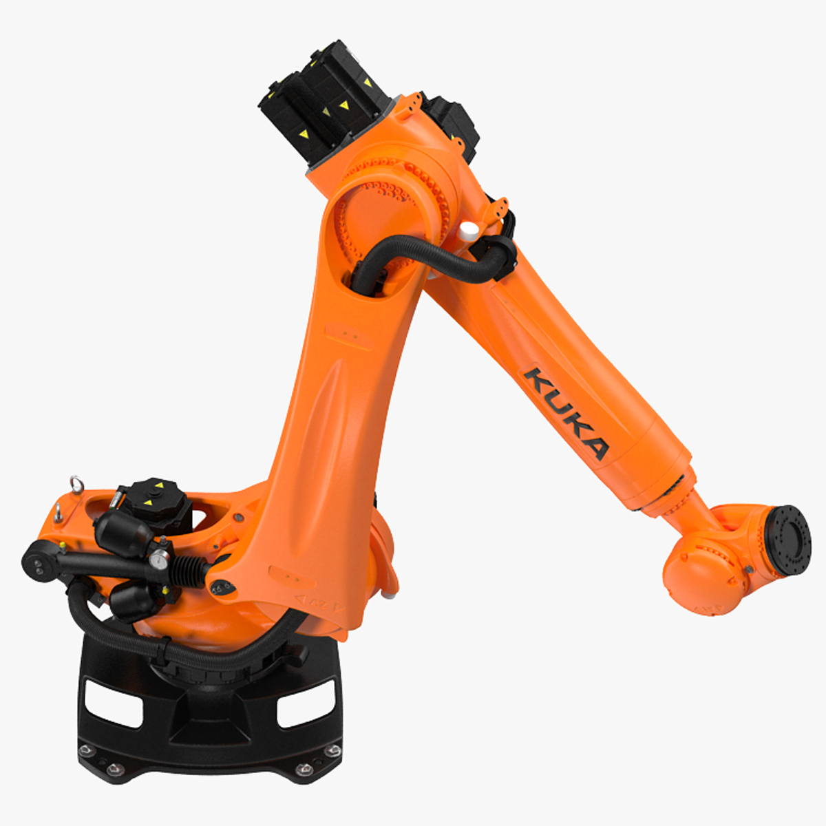 Kuka KR 210 R3100 Ultra Rigged for Maya 3D model