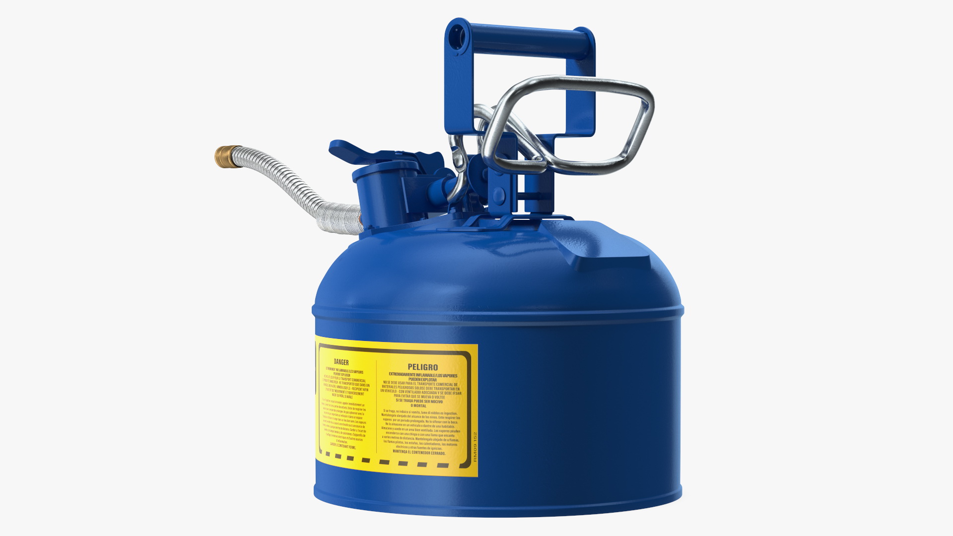 3D Safety Fuel Can One Gallon Blue