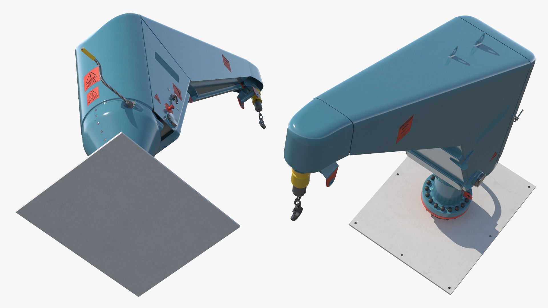 Crane for Offshore Platform 3D