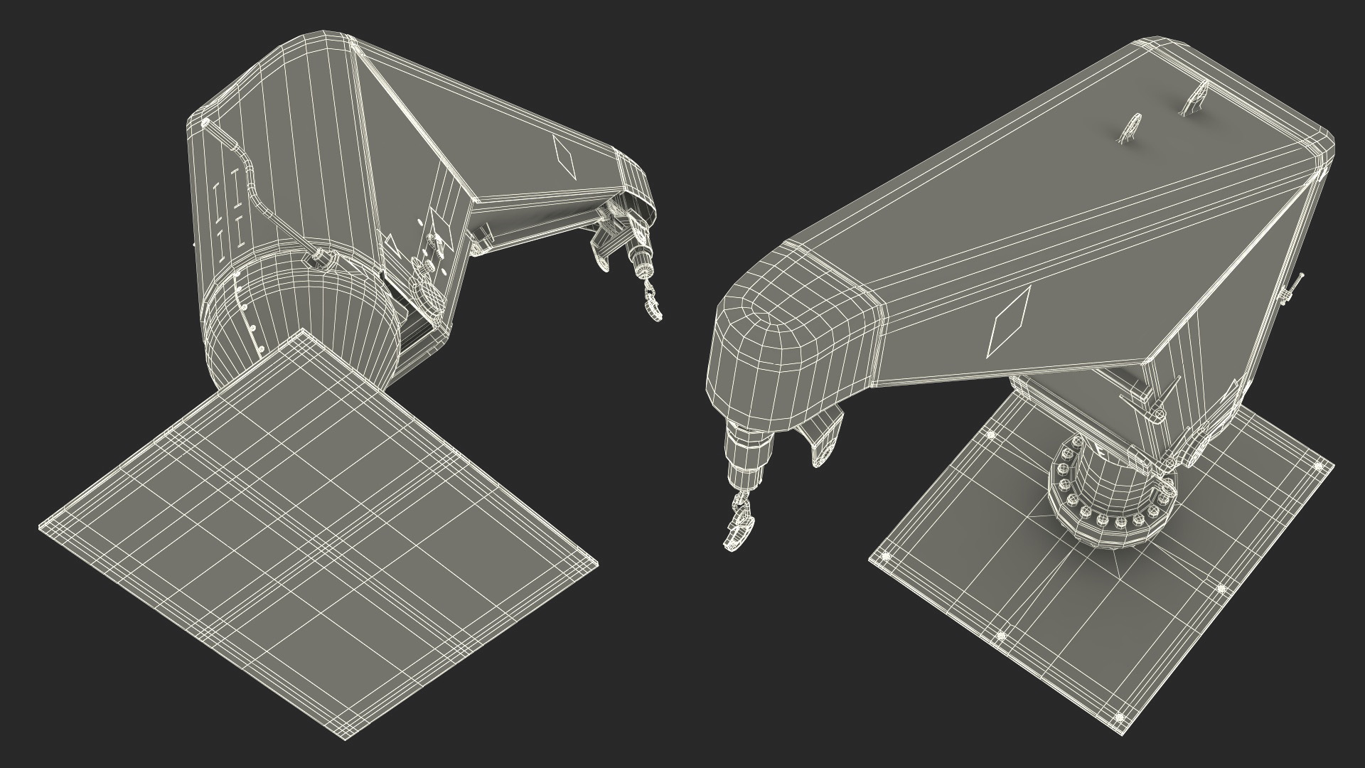 Crane for Offshore Platform 3D