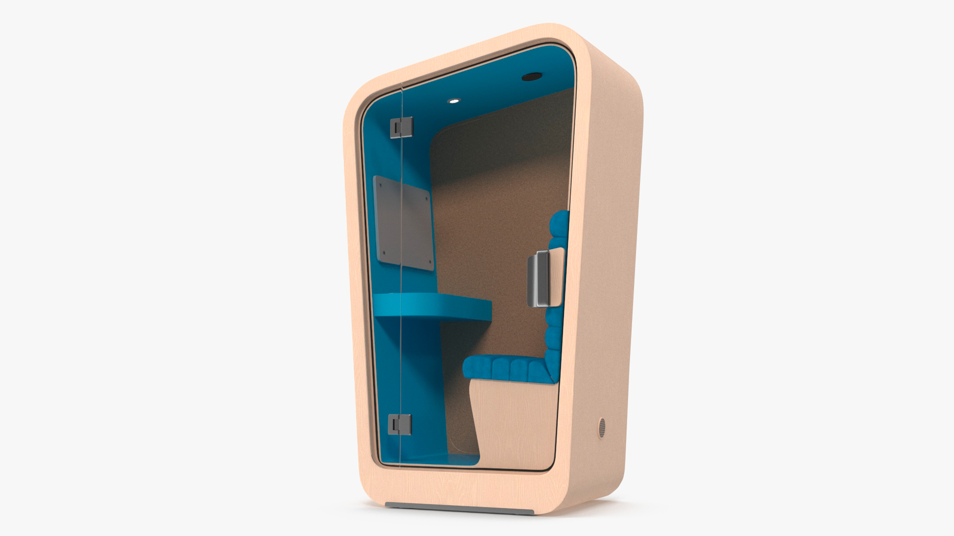 3D model Modern Office Phone Booth