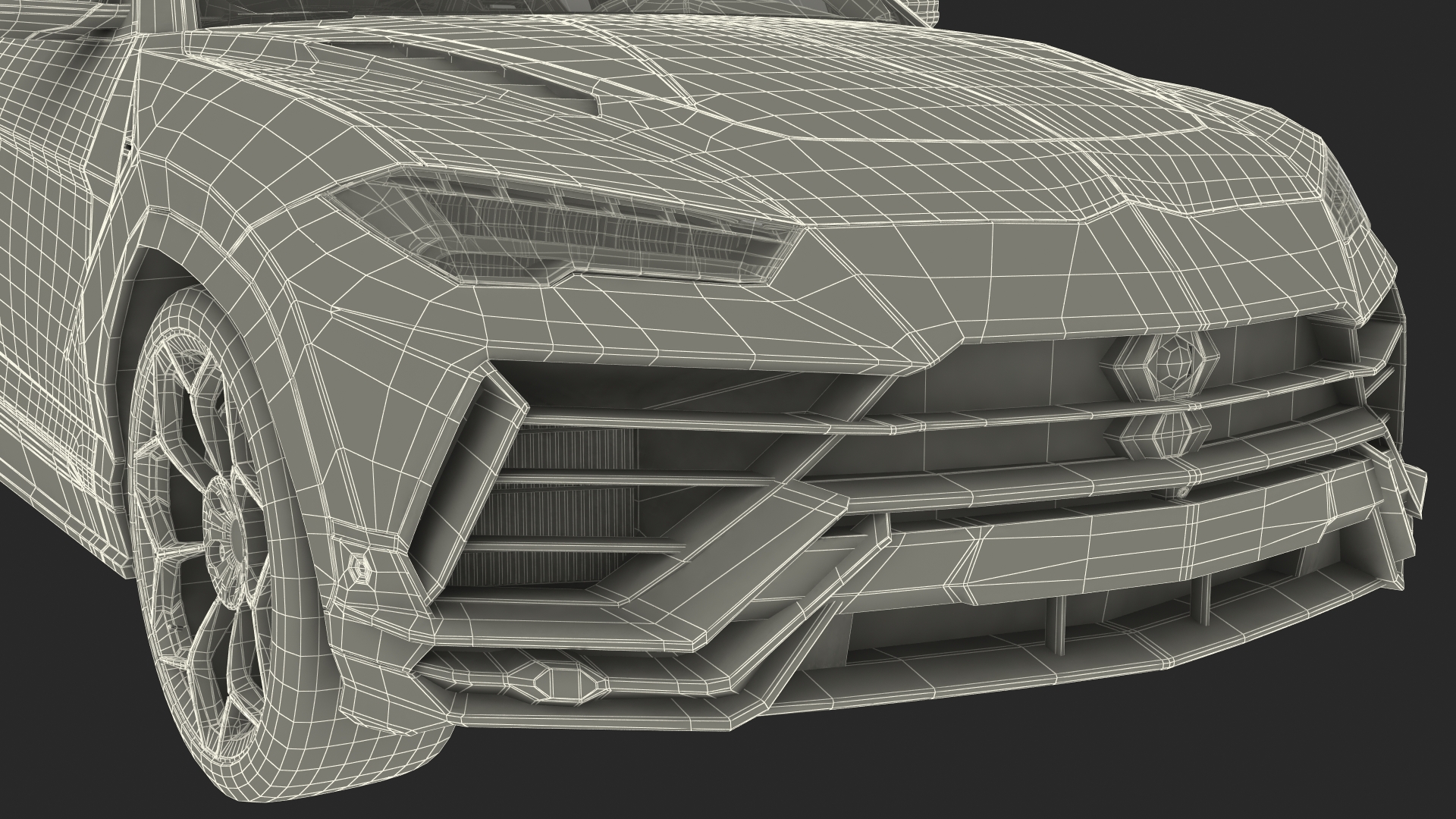 3D Super Luxury SUV Rigged model