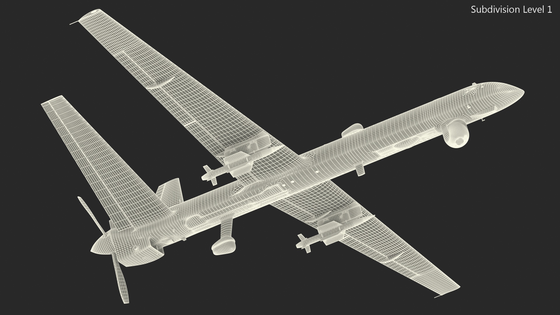 Unmanned Combat Aerial Vehicle Flight 3D