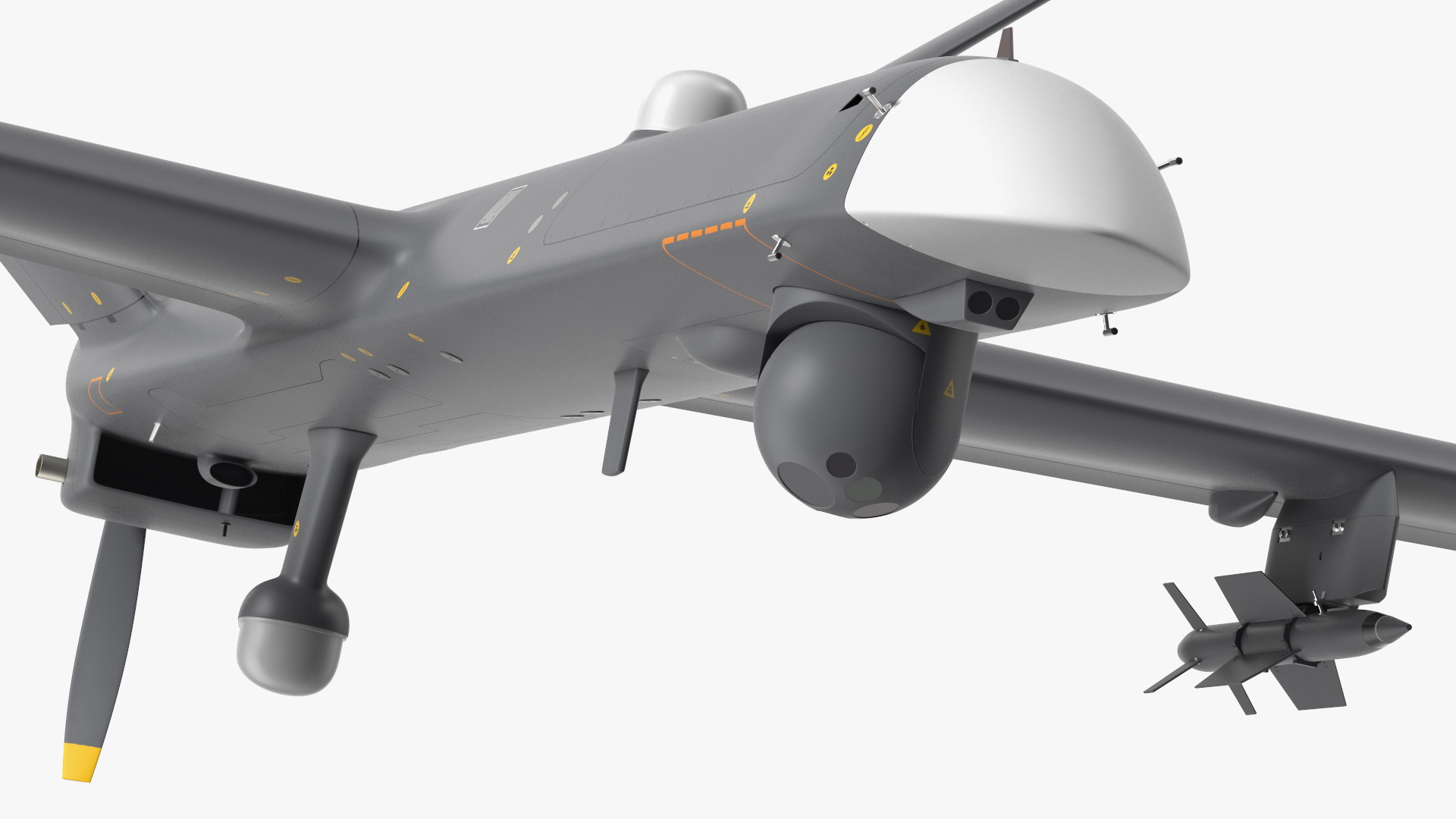 Unmanned Combat Aerial Vehicle Flight 3D