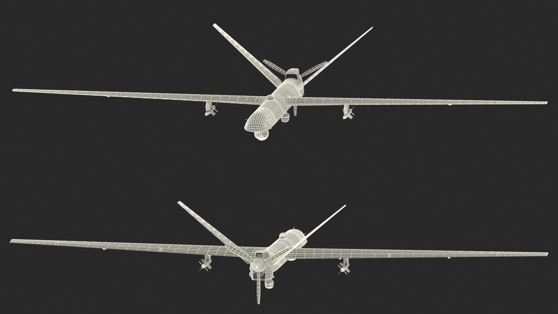 Unmanned Combat Aerial Vehicle Flight 3D