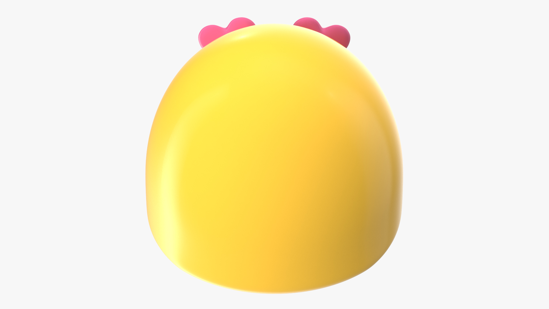 Heart Eyes Android Emoji 3D model