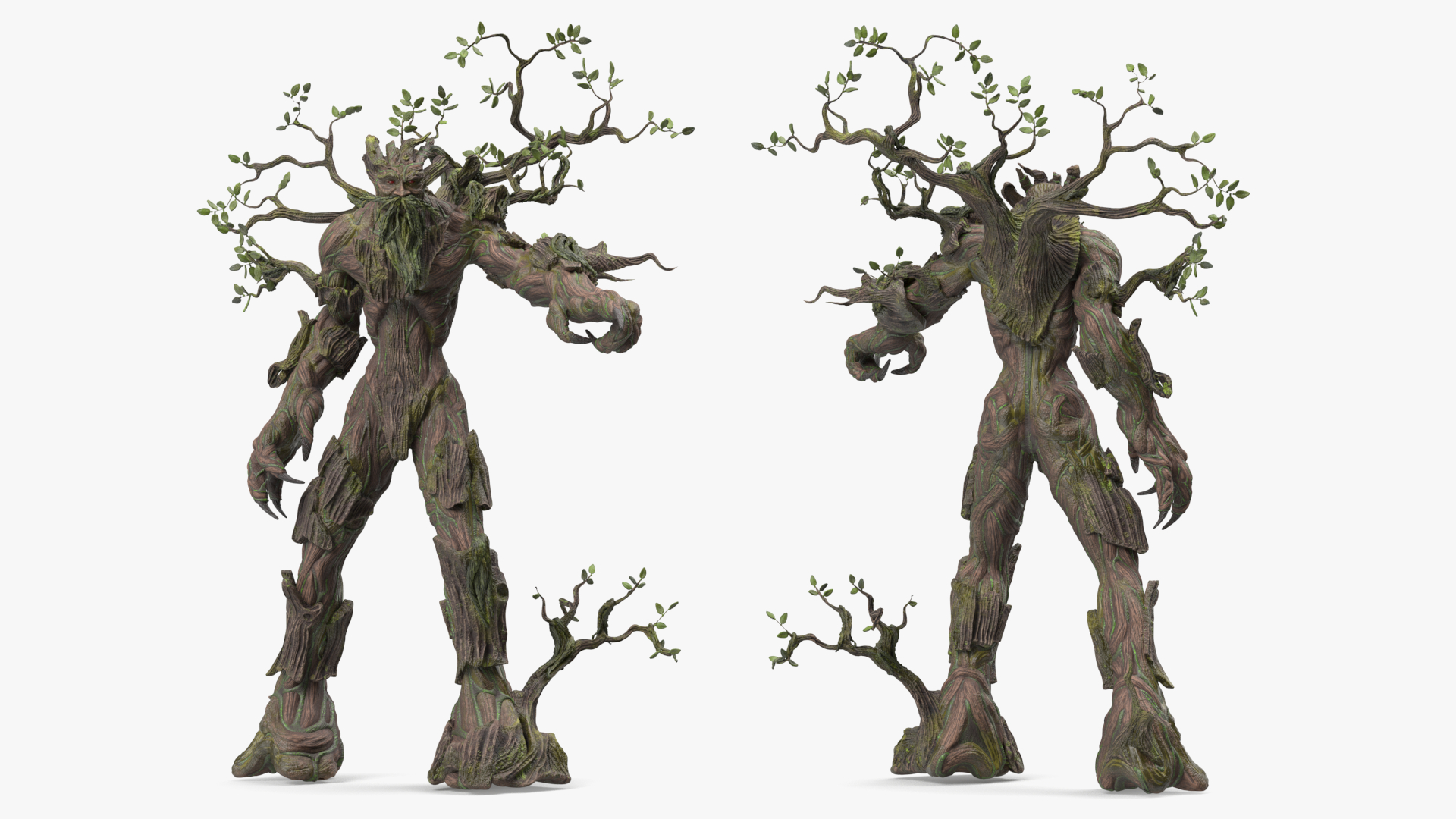 Tree Ent Pointing Pose 3D