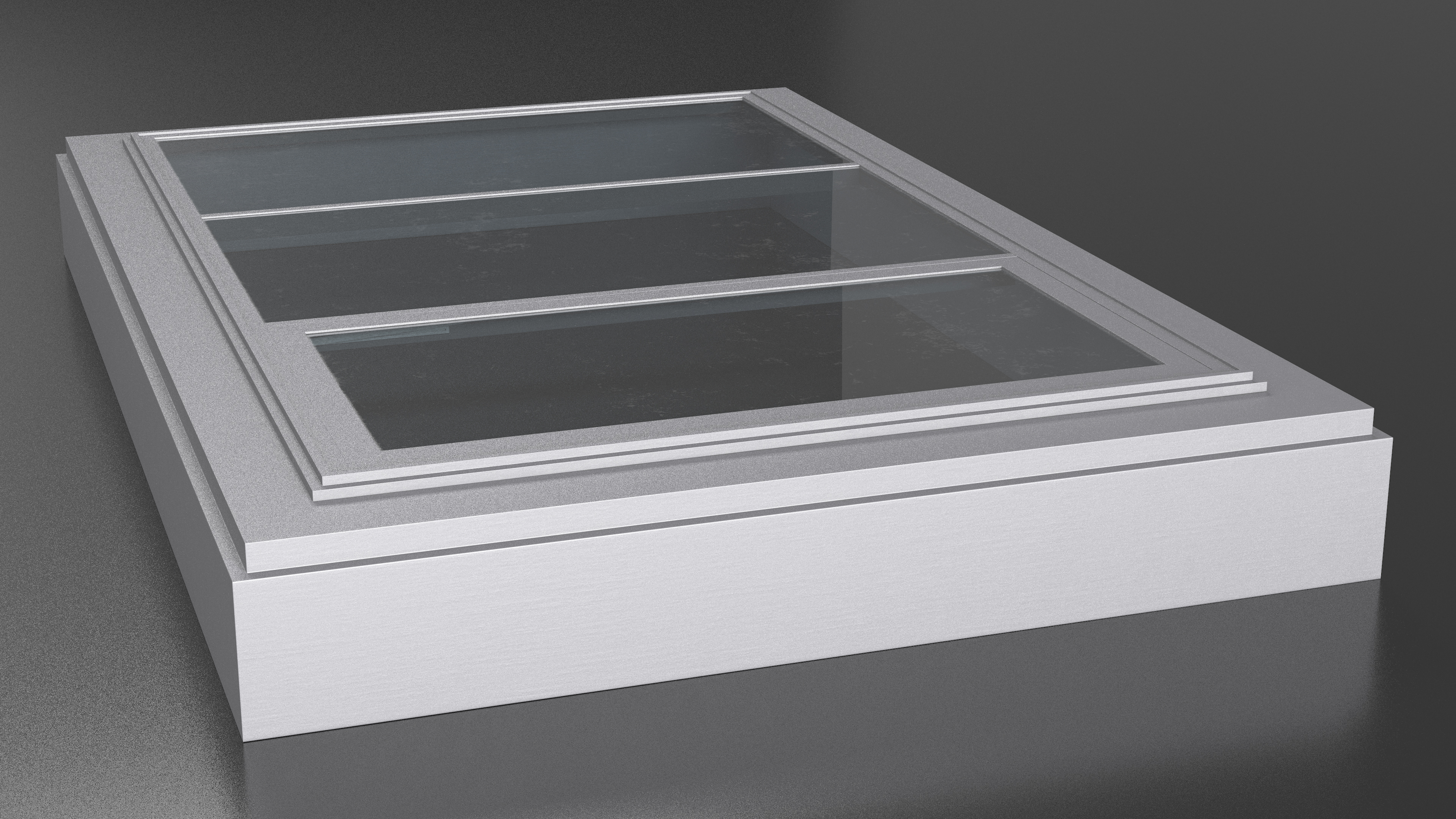 3D Glass Skylight for Rooftop