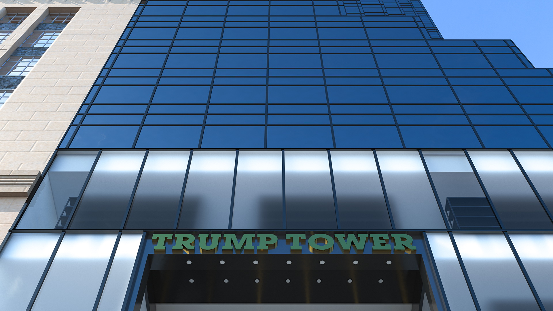 Trump Tower Skyscraper 3D