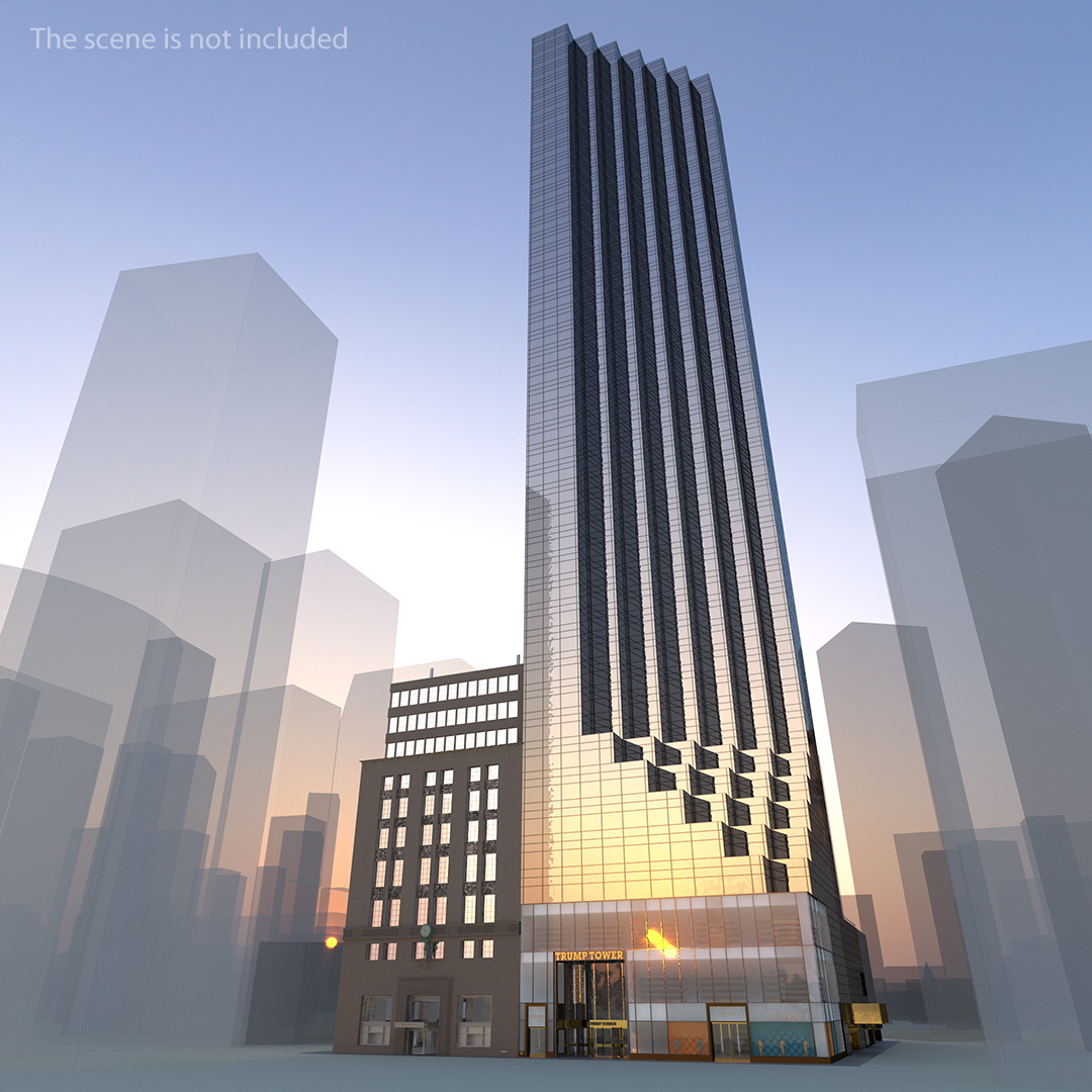 Trump Tower Skyscraper 3D