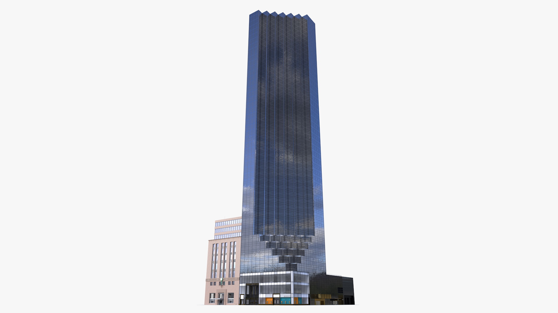 Trump Tower Skyscraper 3D