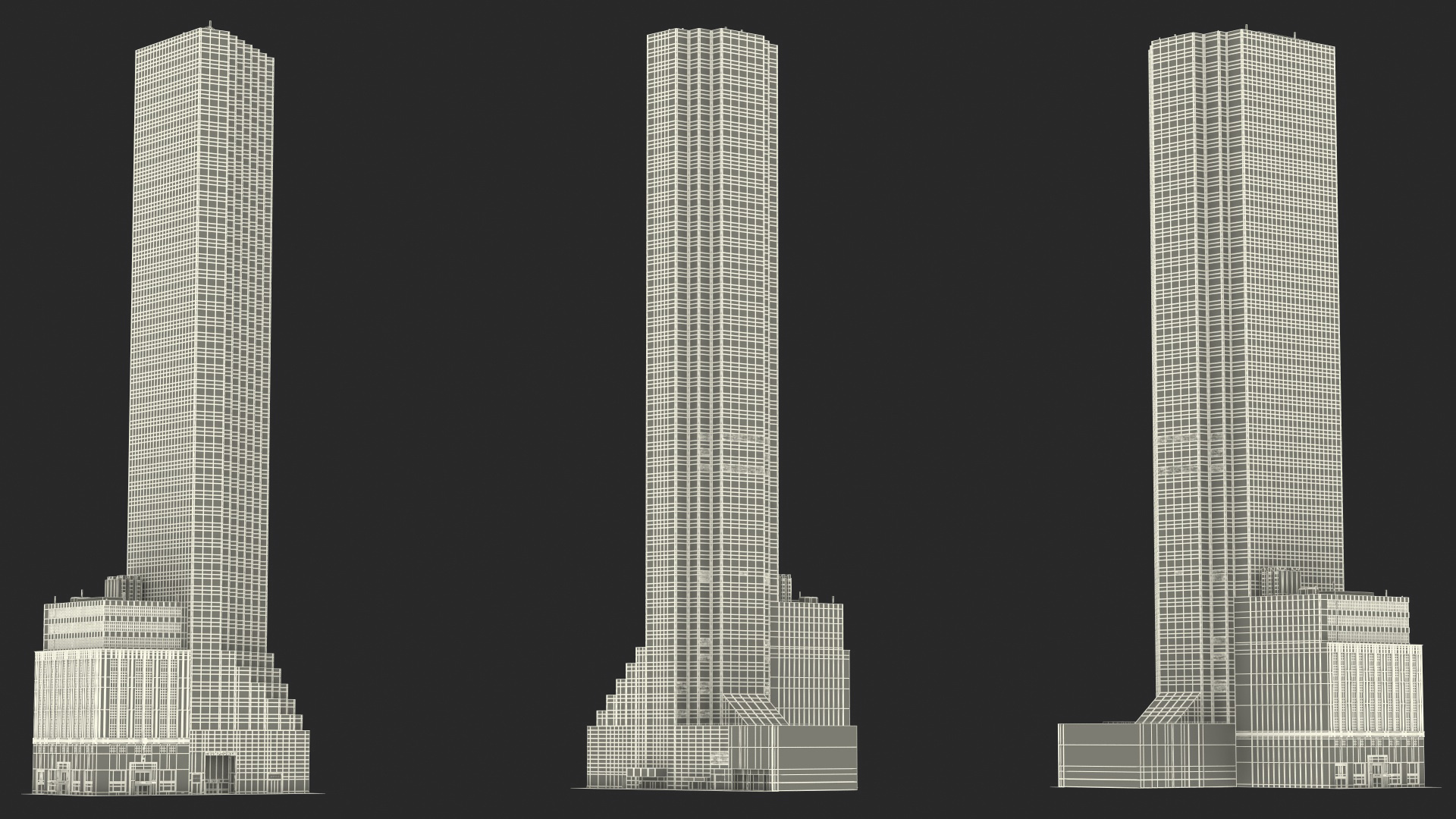 Trump Tower Skyscraper 3D