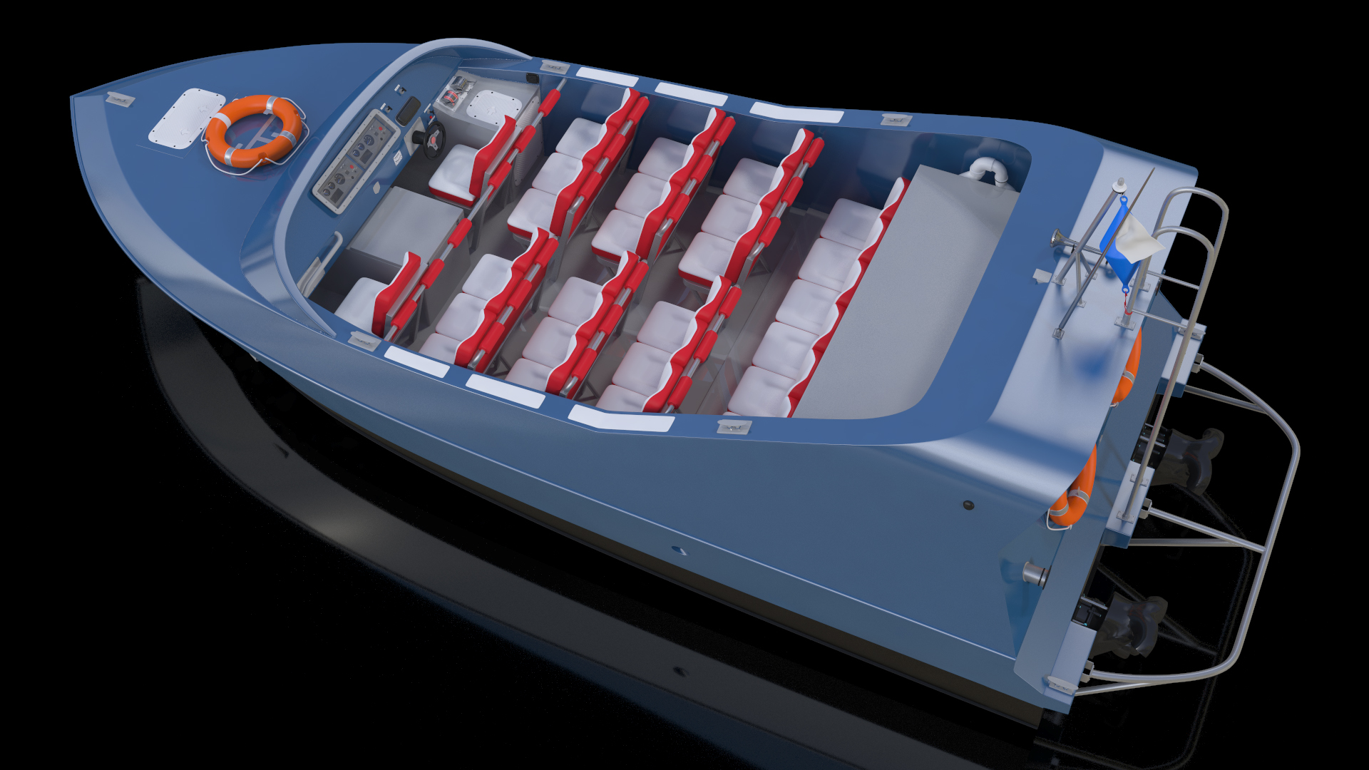 3D model Jet Boat