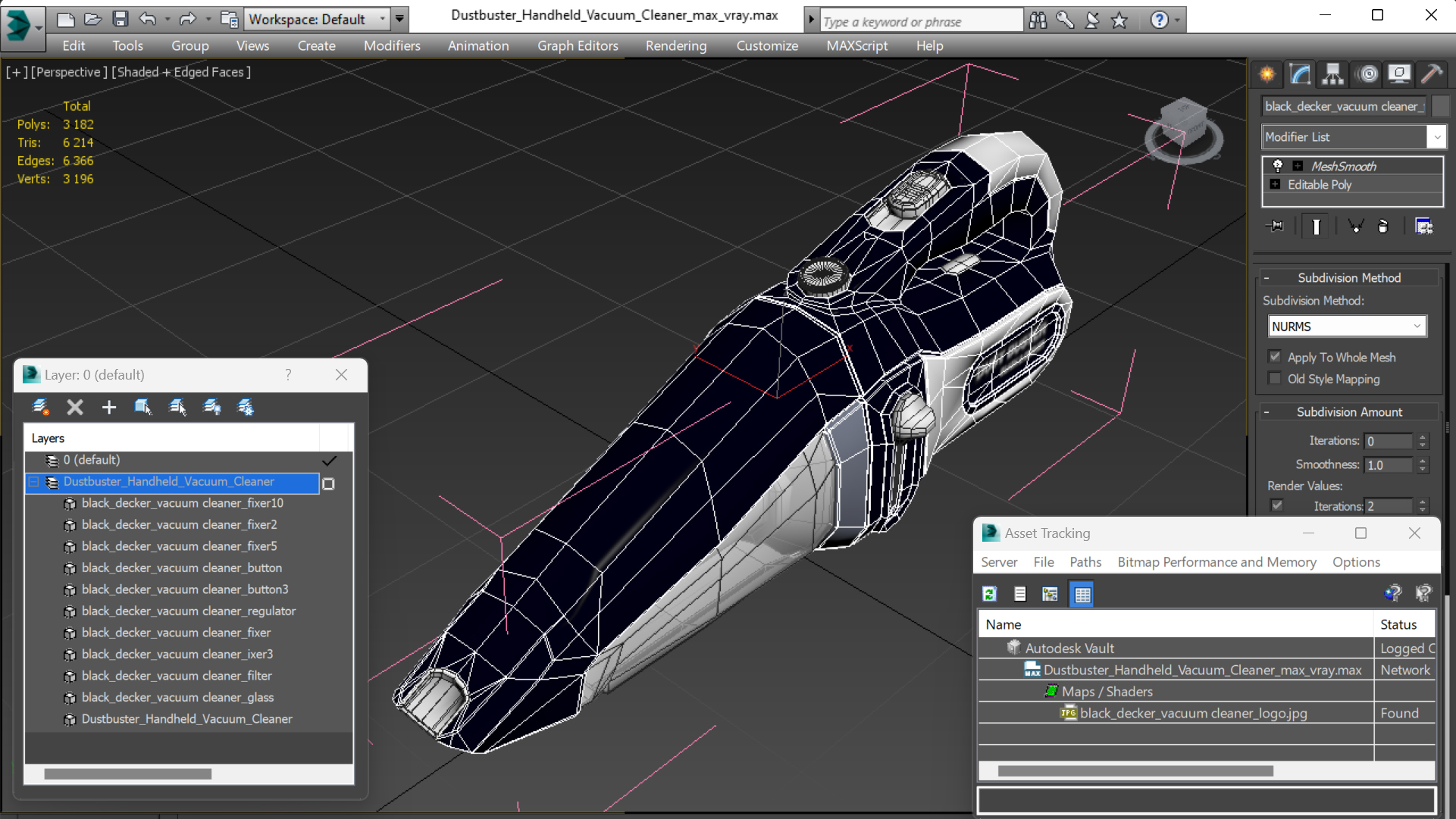 Dustbuster Handheld Vacuum Cleaner 3D model