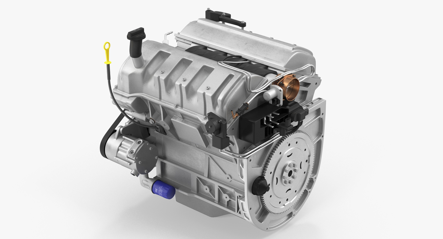 3D model Car Engine