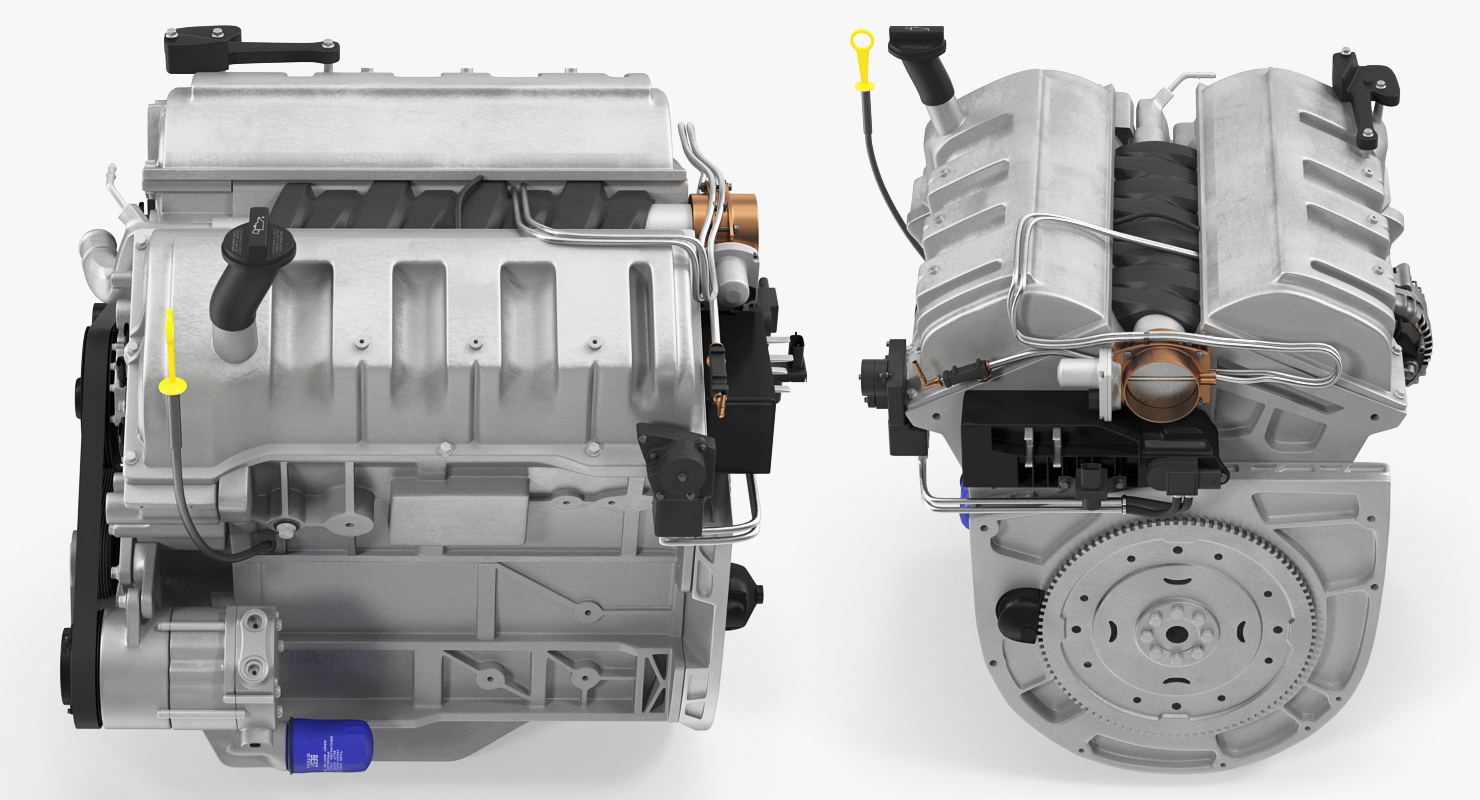 3D model Car Engine