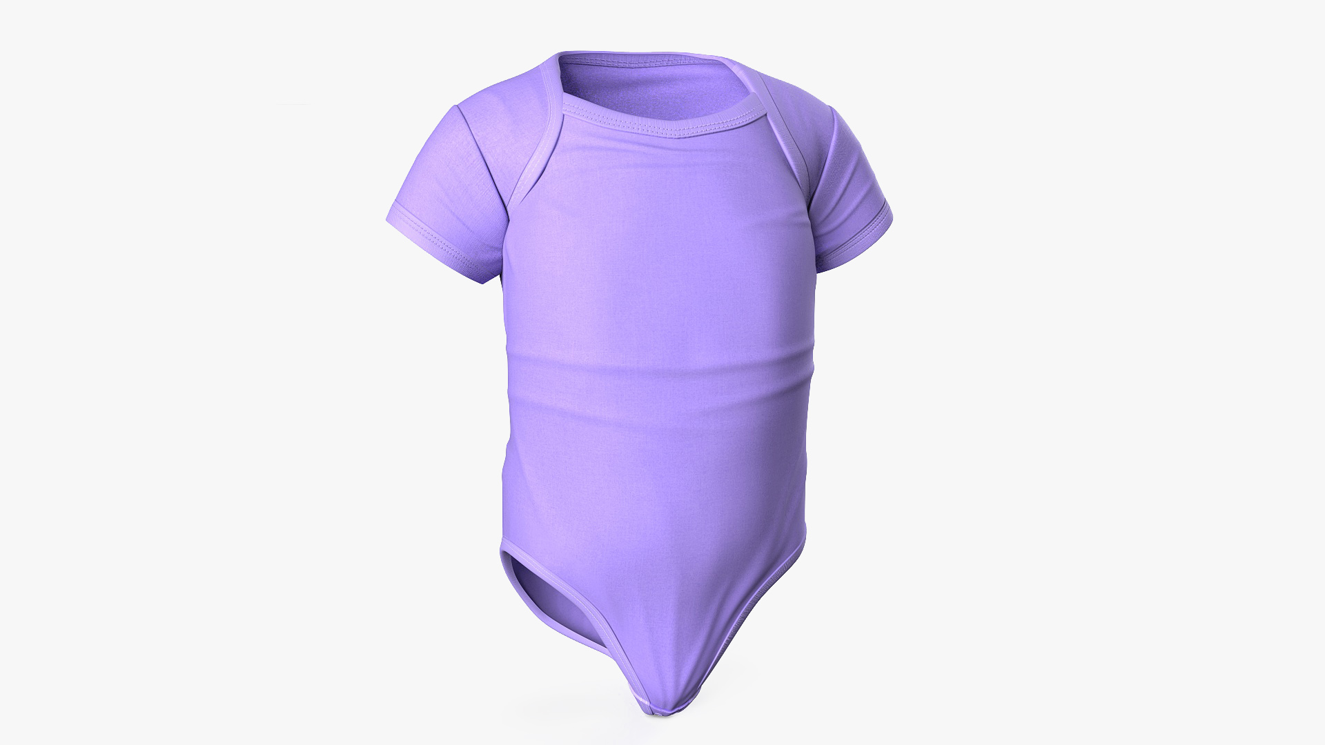 Simple Bodysuit for Toddler 3D