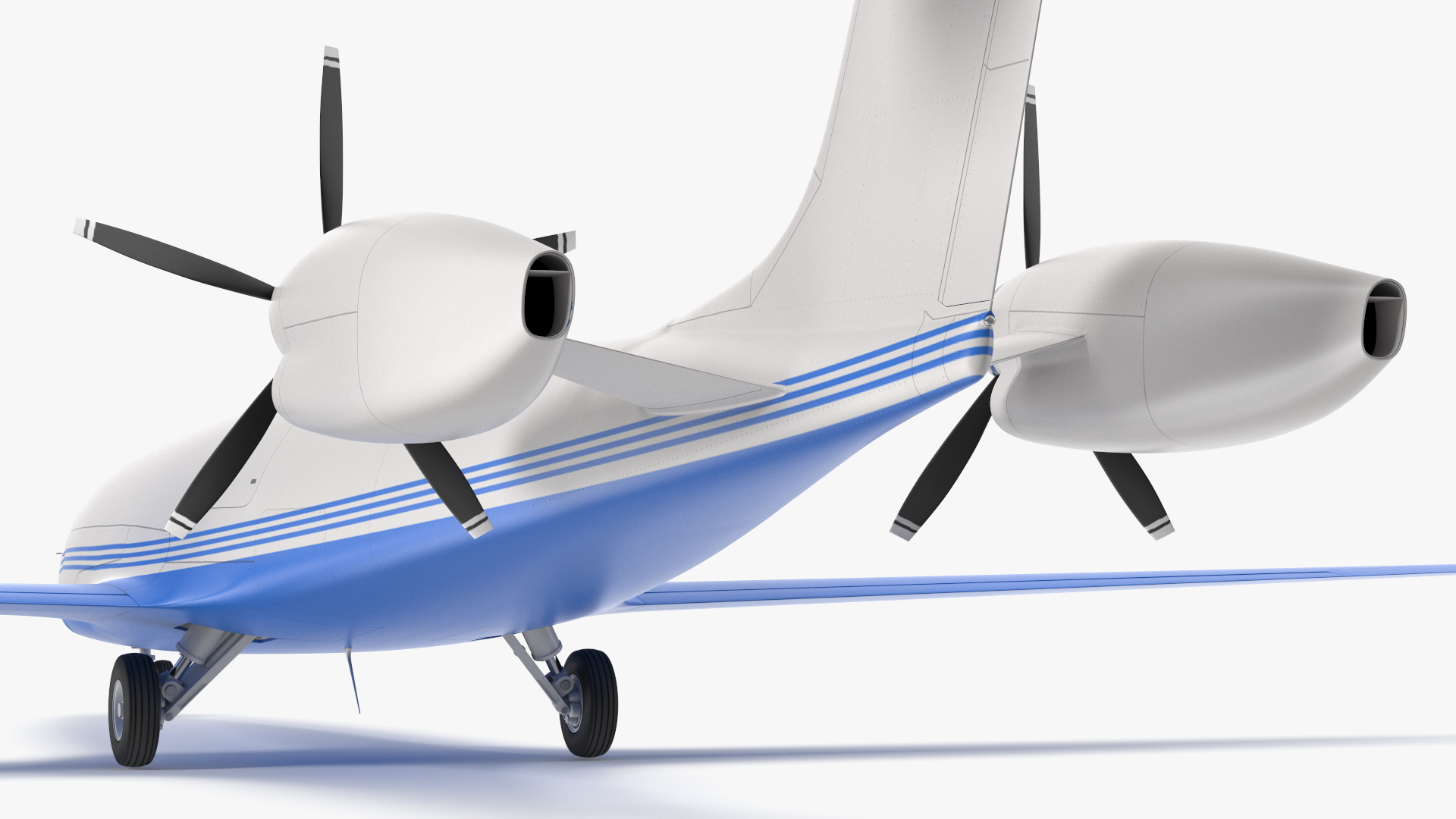 3D Electric Cargo Aircraft model