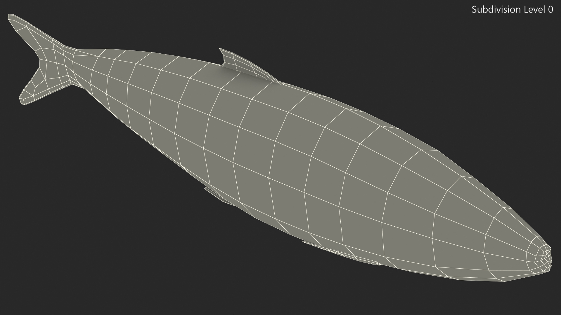 Canned Sardine Fish 3D model