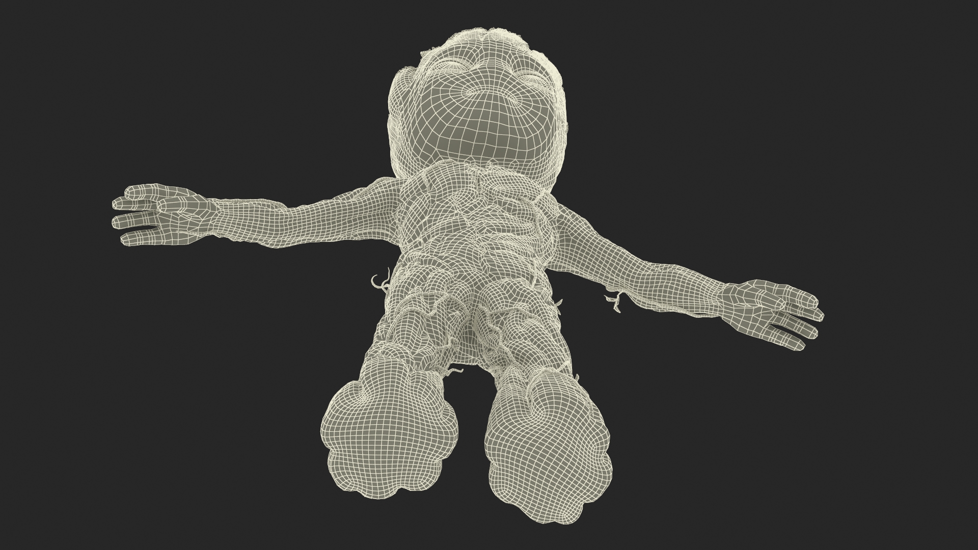 Little Groot Character from Marvel 3D model