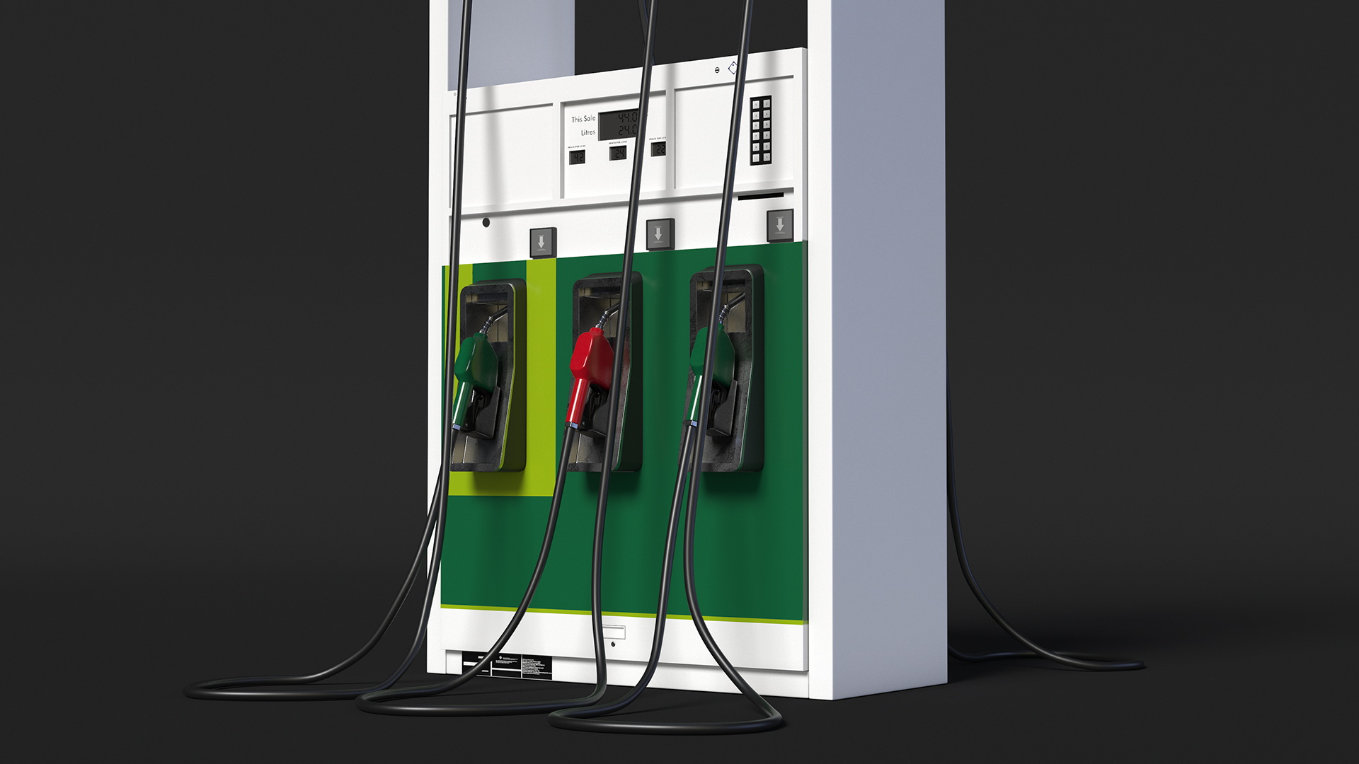 3D model Gas Pump