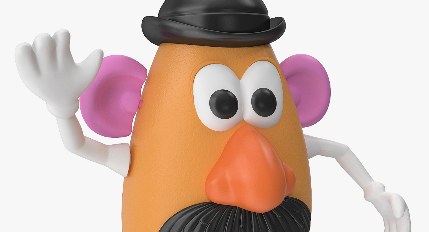 3D Toy Mr Potato Head model