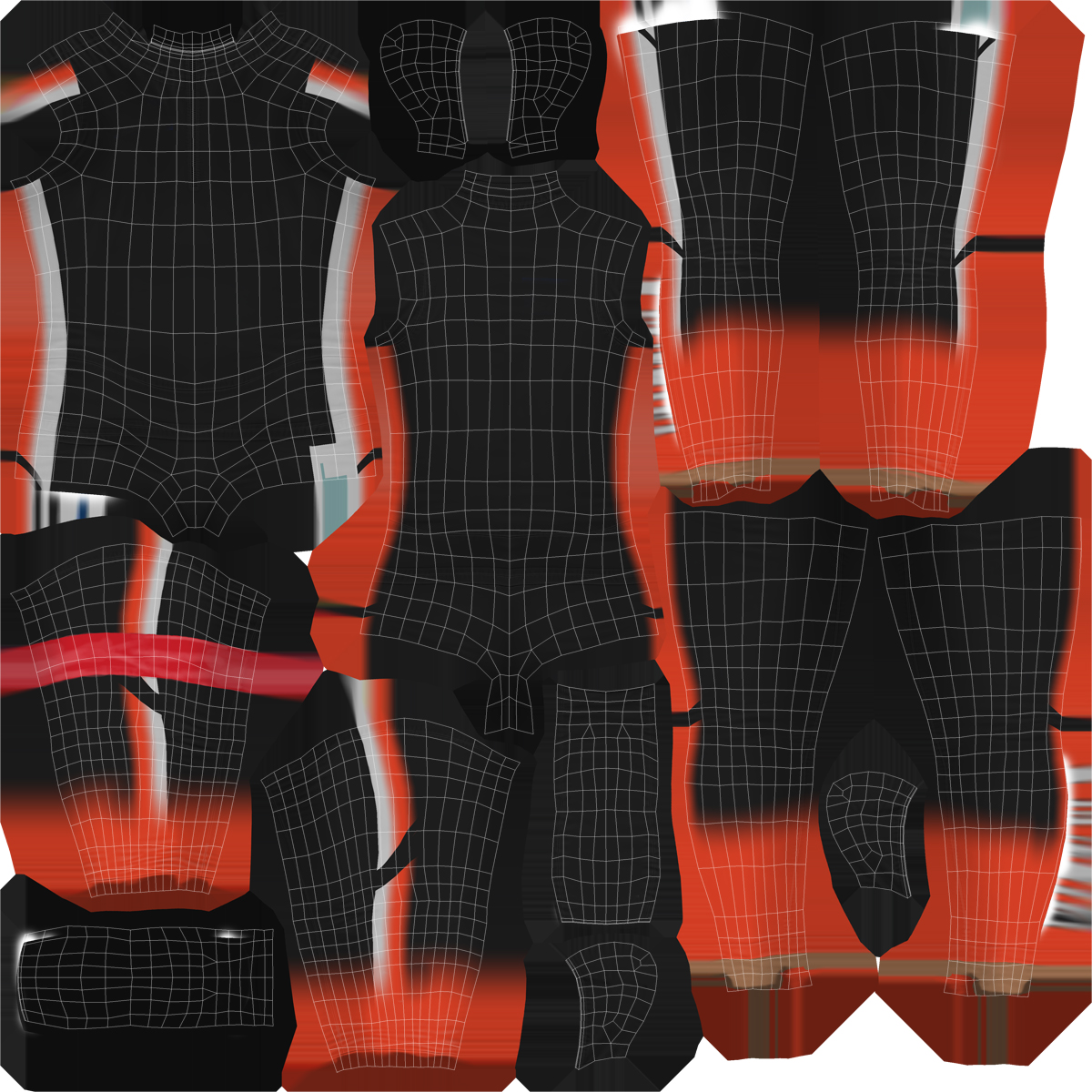 Speed Skater Suit 2 Generic 3D