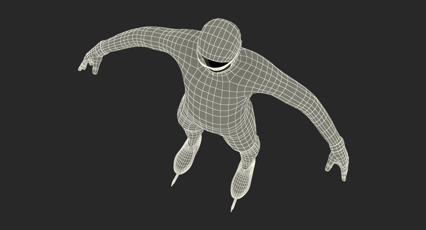 Speed Skater Suit 2 Generic 3D