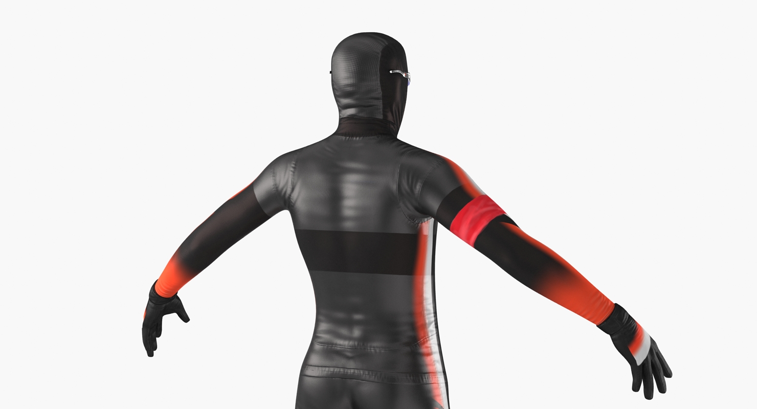 Speed Skater Suit 2 Generic 3D