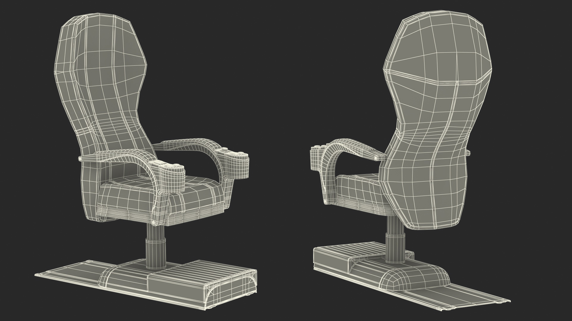 NOVOSTAR Crown VIP Chair 3D model