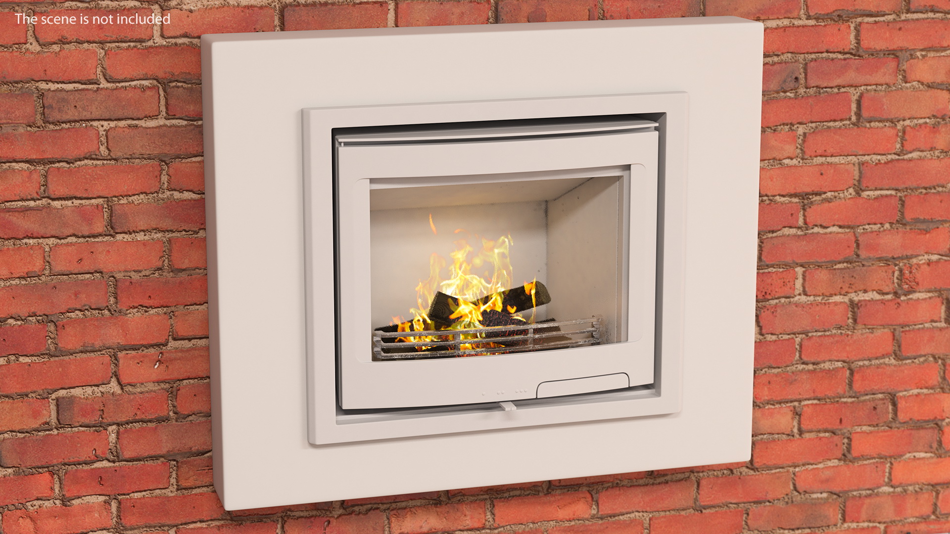 Fireplace Insert Generic 3D model