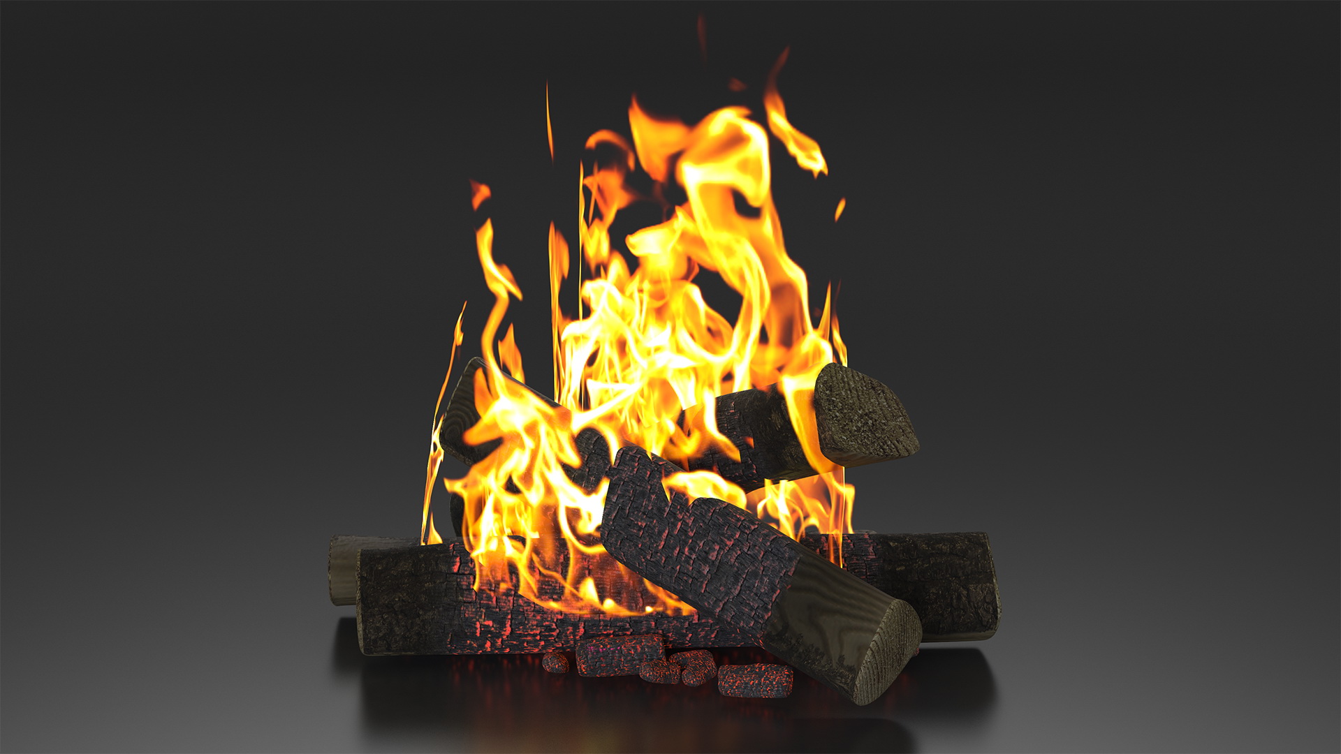 Fireplace Insert Generic 3D model