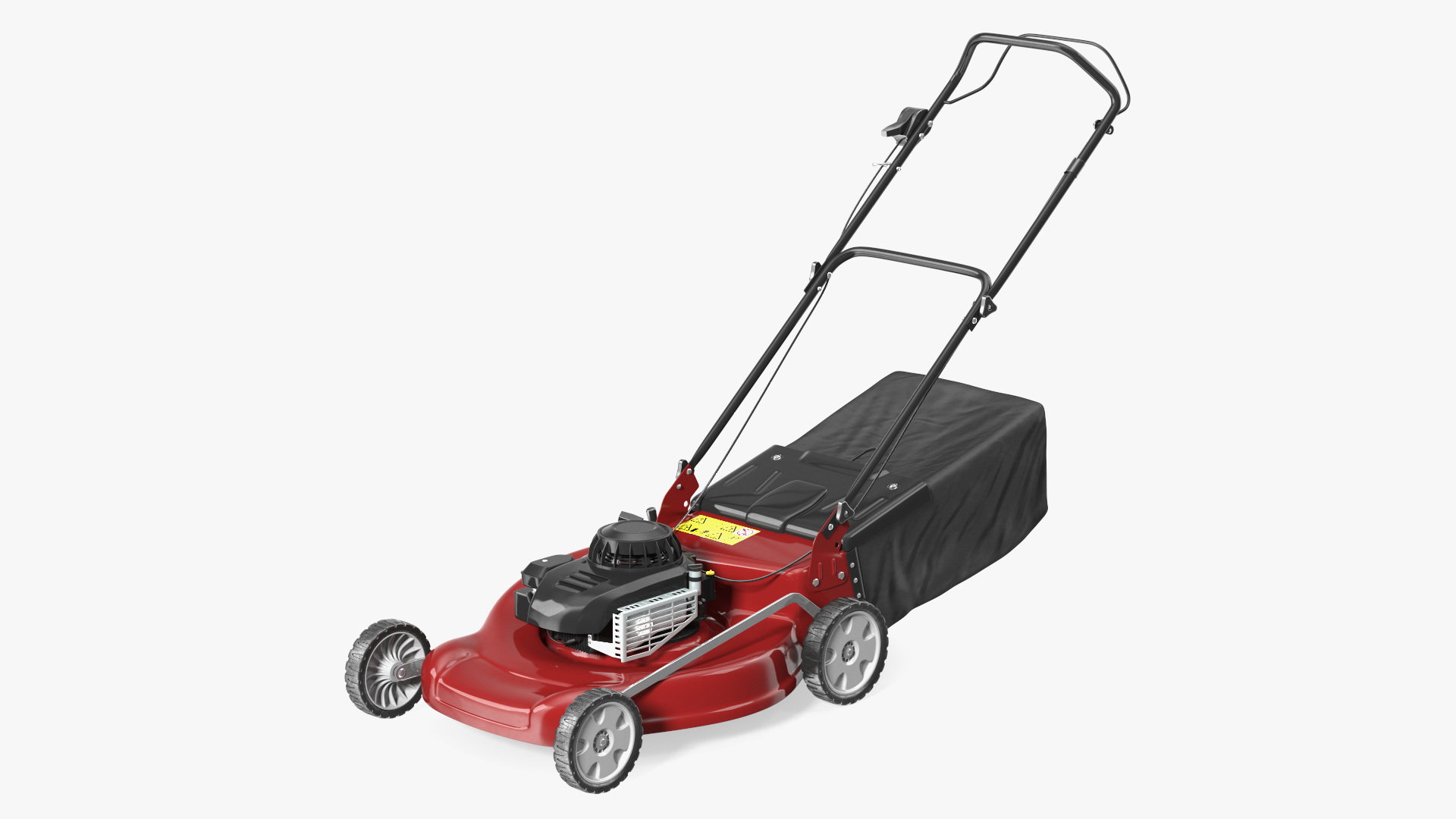 Gas Push Mower 3D model