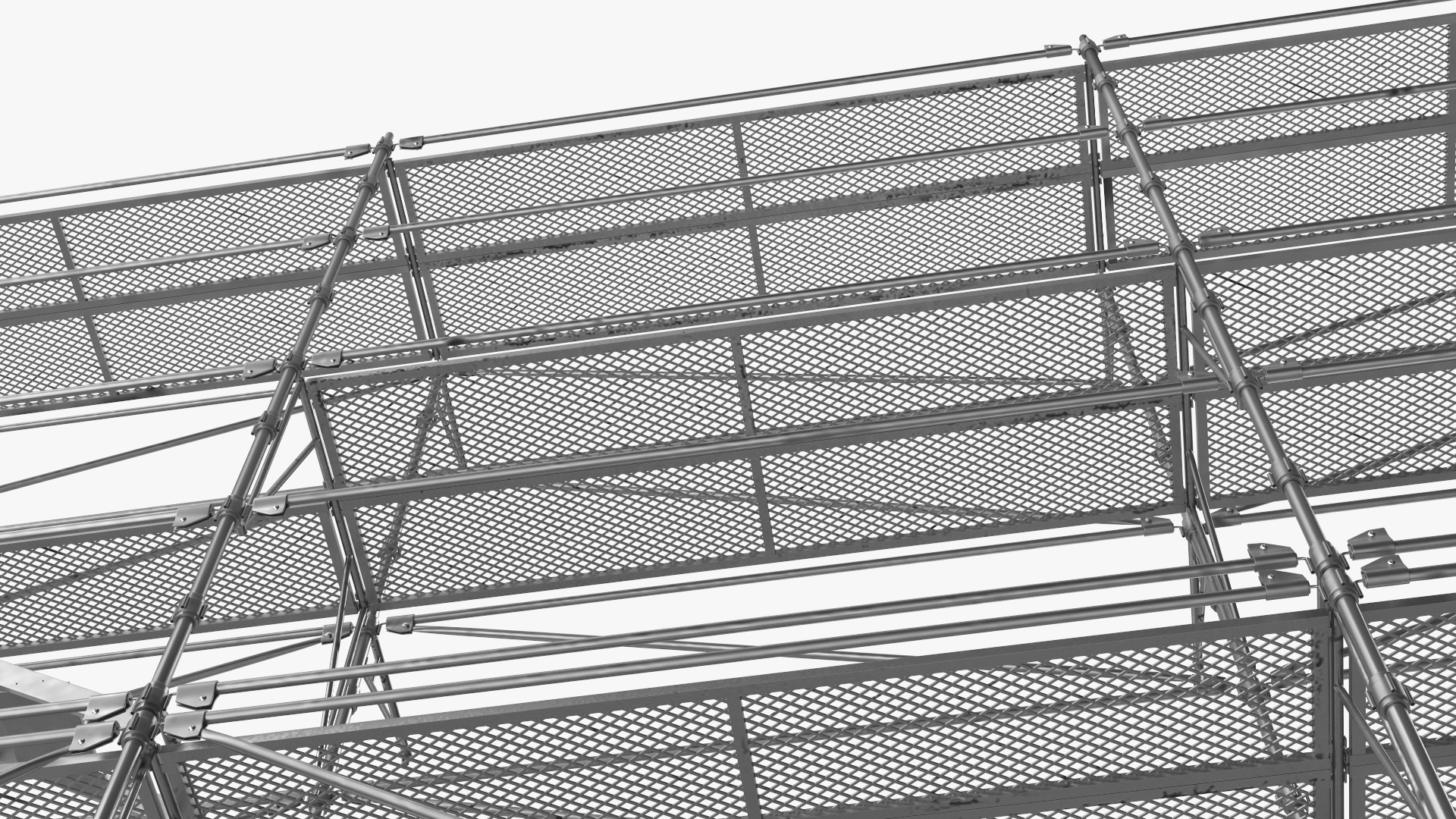 Construction Scaffolding 3D model