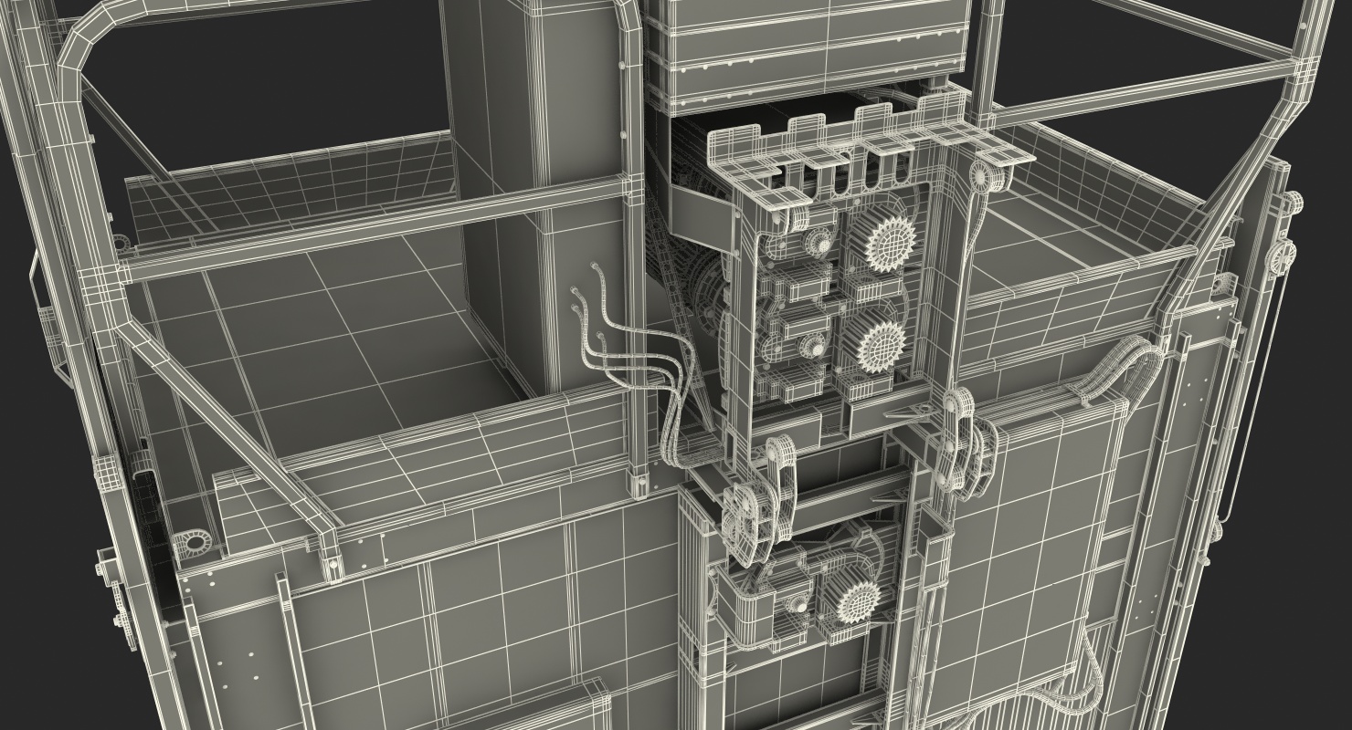 3D model Lift Cabin