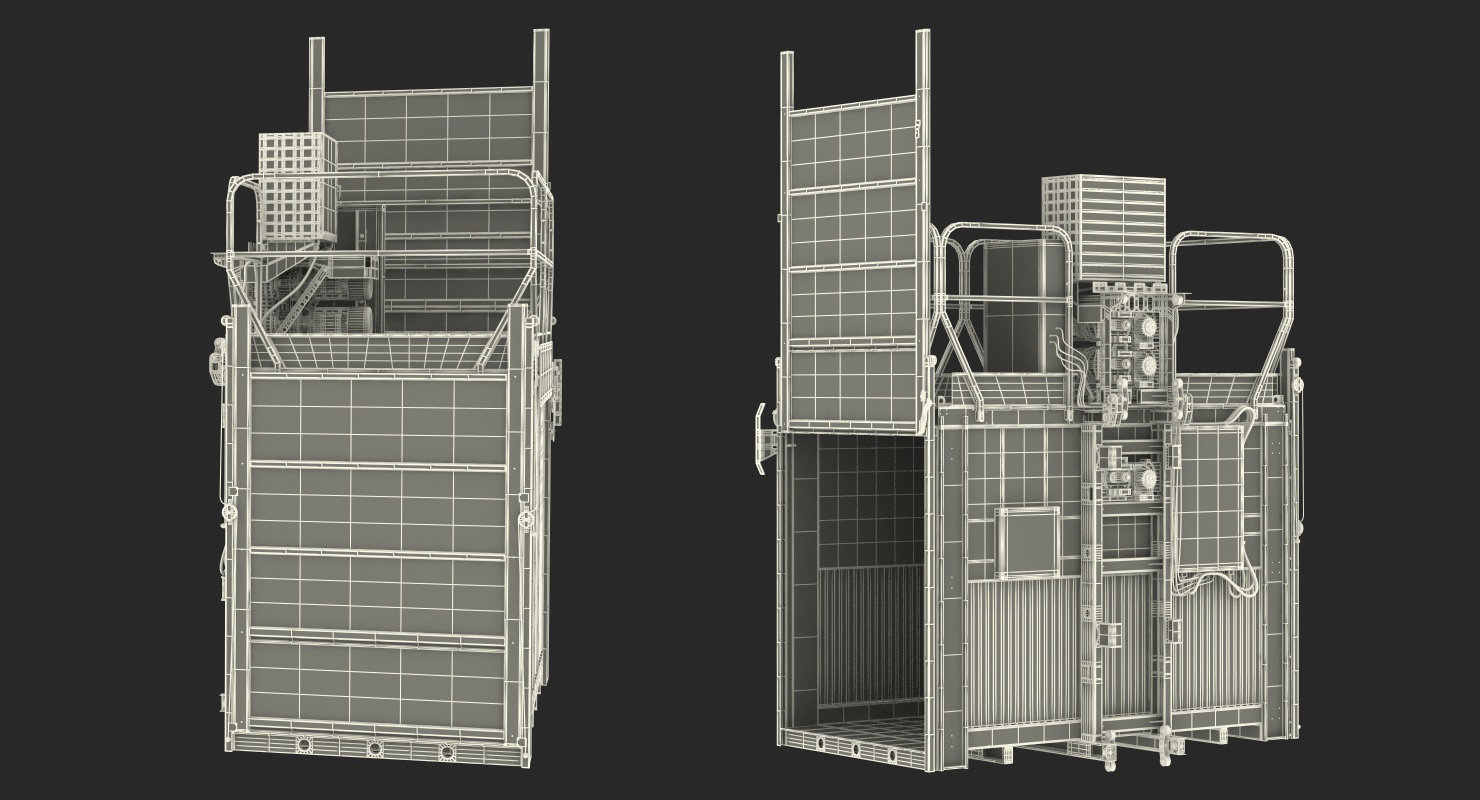 3D model Lift Cabin