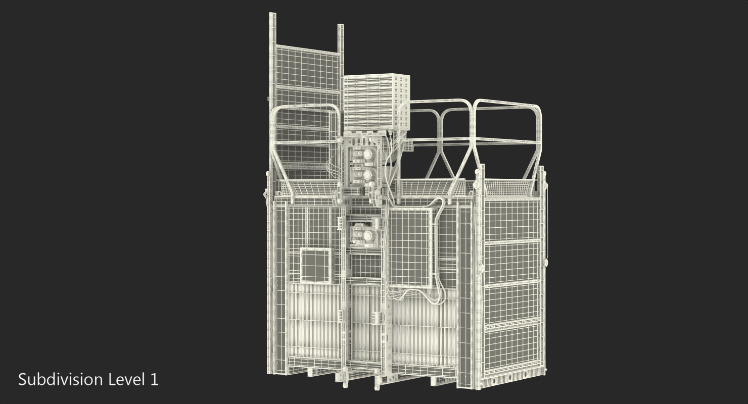 3D model Lift Cabin