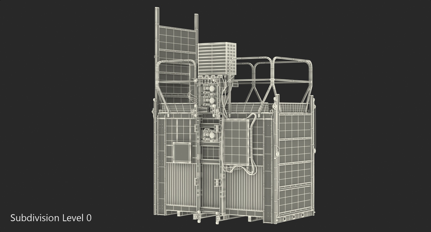 3D model Lift Cabin