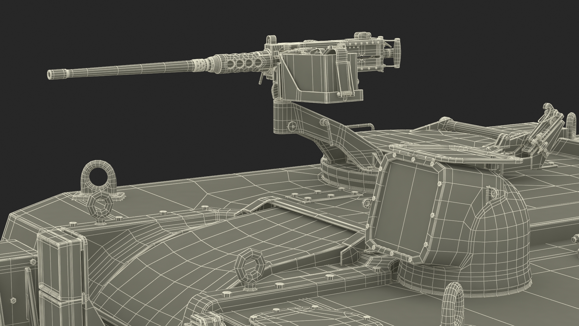 3D Self Propelled Howitzer K9 Thunder Rigged