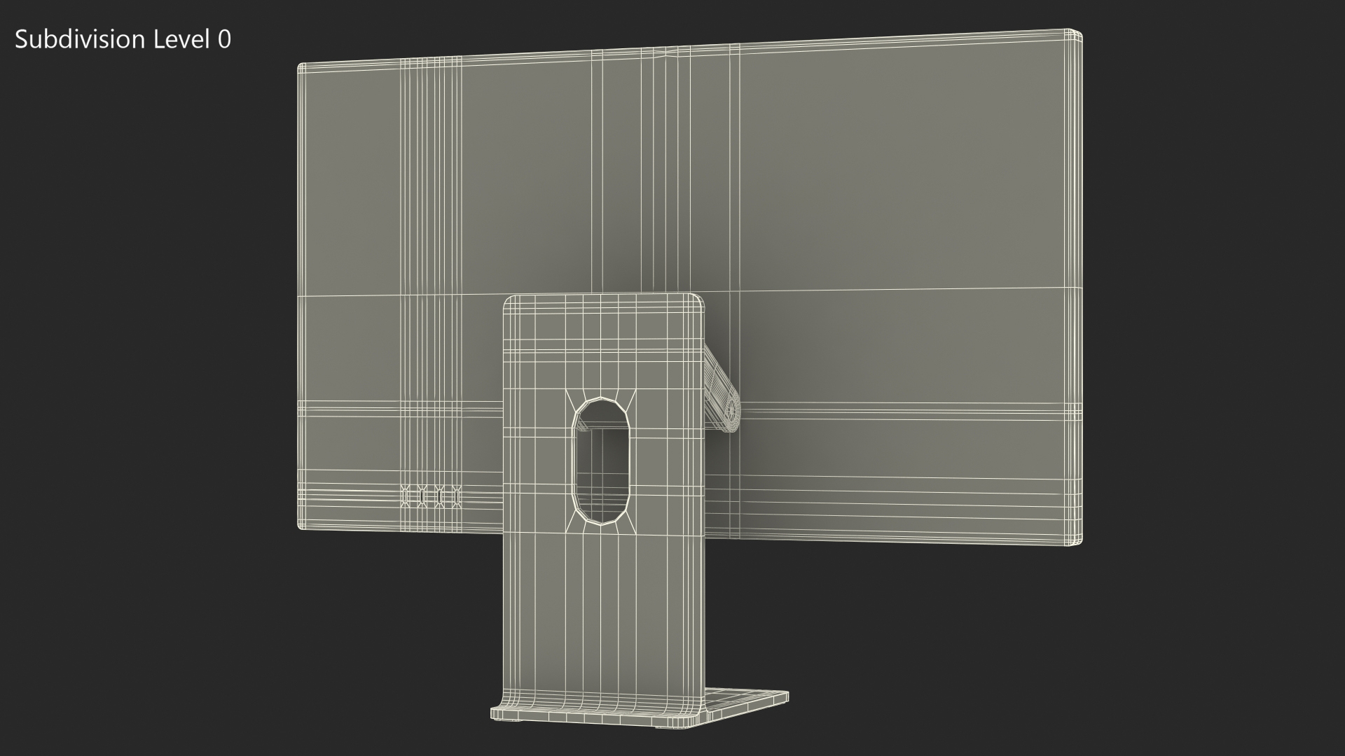 3D model Apple Studio Display Tilt and Height Stand ON