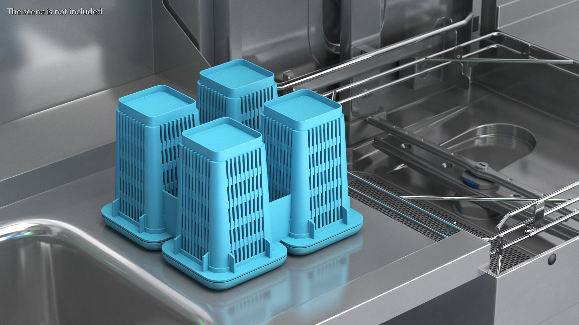 3D model Dishwasher Cutlery Basket