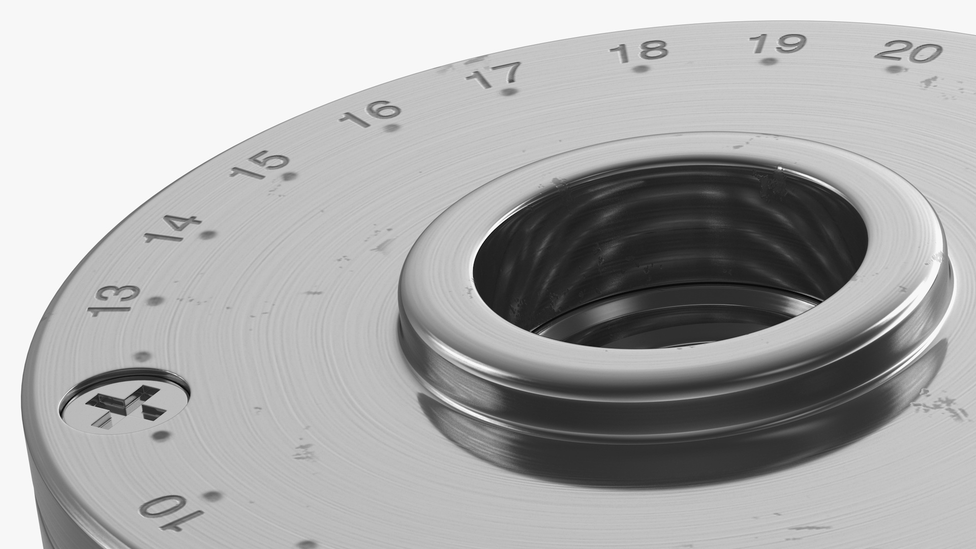 3D Adjustable 4 Jaw Self Centering Lathe Chuck model