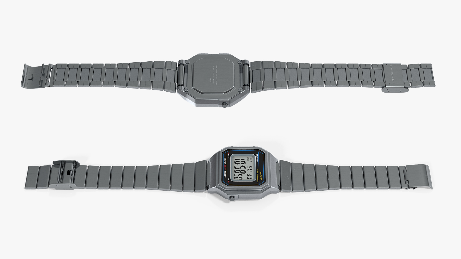 Classic Electronic Watch 3D model