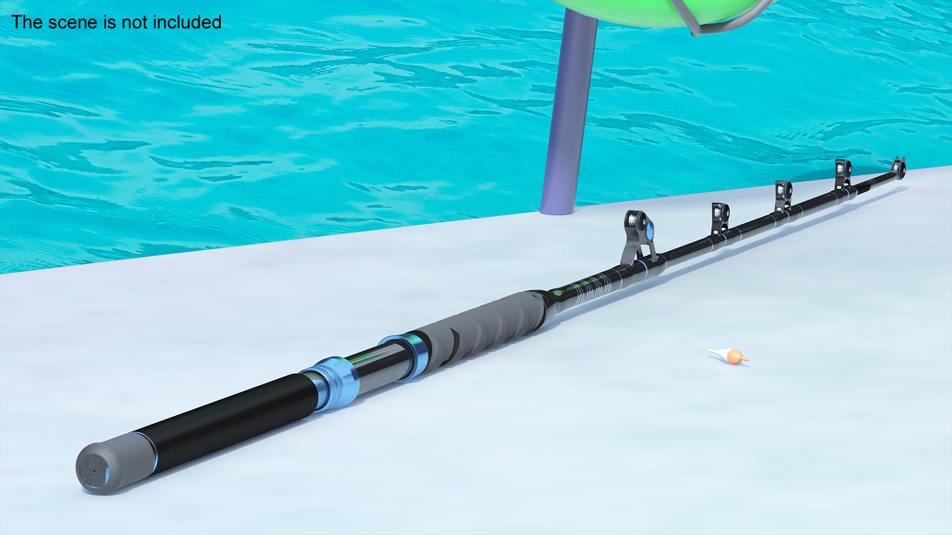 UltraLight Fishing Rod 3D