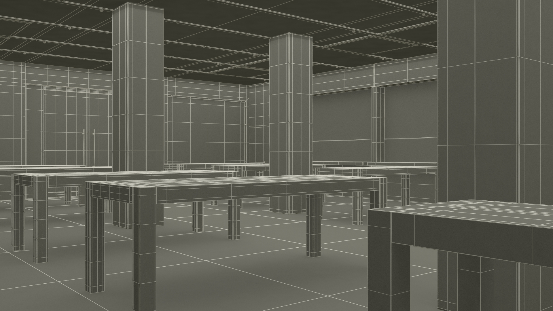 3D model Apple Store Interior