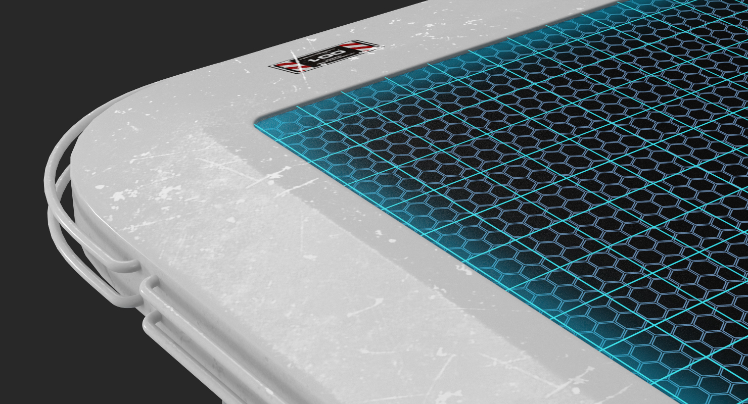 3D Sci-Fi Hologram Table