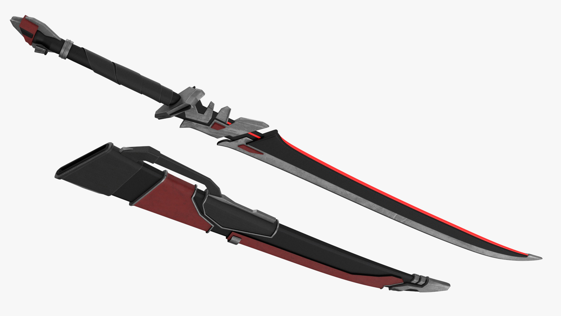 3D Si Fi Energy Sword model